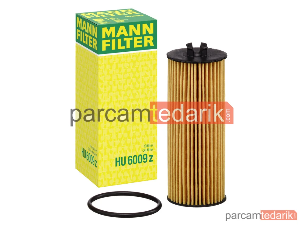 MANN FILTER HU6009Z | Yağ Filtresi — Fiat Freemont 3.6 11=>, 3.6 4X4 11=>, Dodge Avenger 3.6 12-14