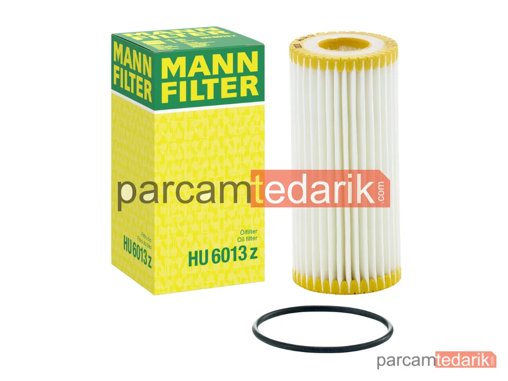 MANN FILTER HU6013Z | Yağ Filtresi — VW Passat (B8) 2.0 TSI/1.8 TSI 15 =>, Golf VIII 2.0 GTI/2.0 TSI 20 =>
