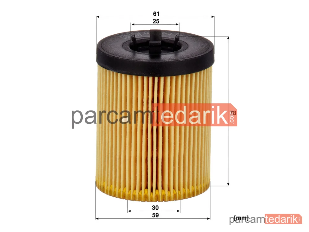 MANN FILTER HU611/1X | Yağ Filtresi — Opel Vectra B 2.5 İ V6 95-00