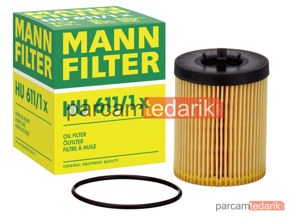 MANN FILTER HU611/1X | Yağ Filtresi — Opel Vectra B 2.5 İ V6 95-00