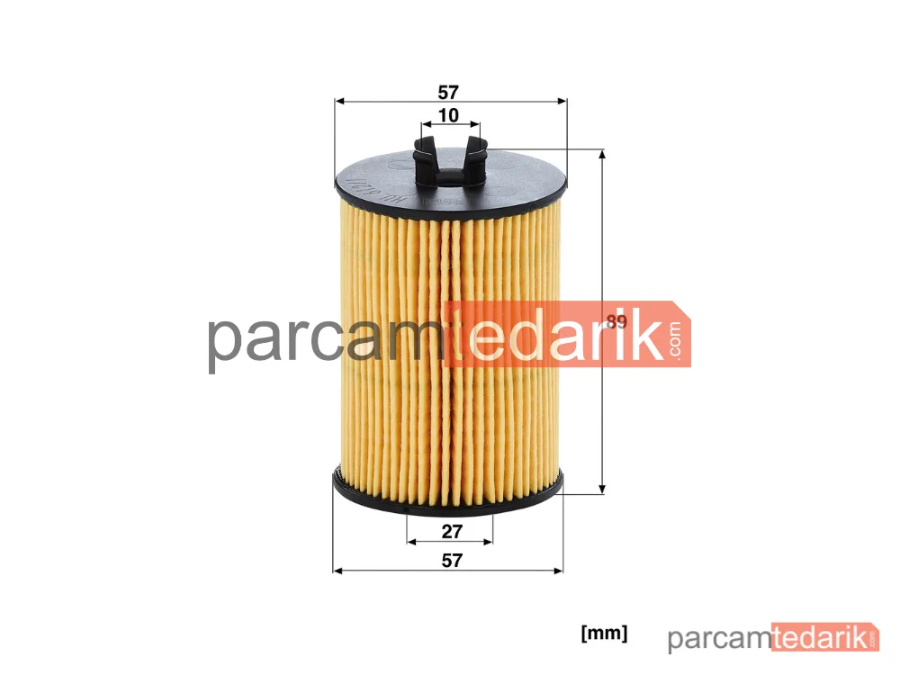 MANN FILTER HU612/1X | Yağ Filtresi — Mercedes-Benz B Serisi W245 05-11