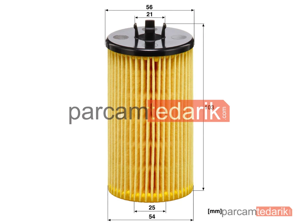 MANN FILTER HU612/2X | Yağ Filtresi — Opel Corsa D 1.6 T 06-14