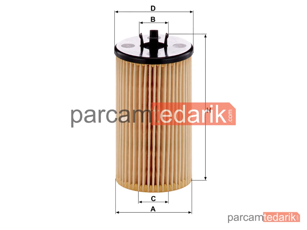 MANN FILTER HU612/2X | Yağ Filtresi — Opel Corsa D 1.6 T 06-14