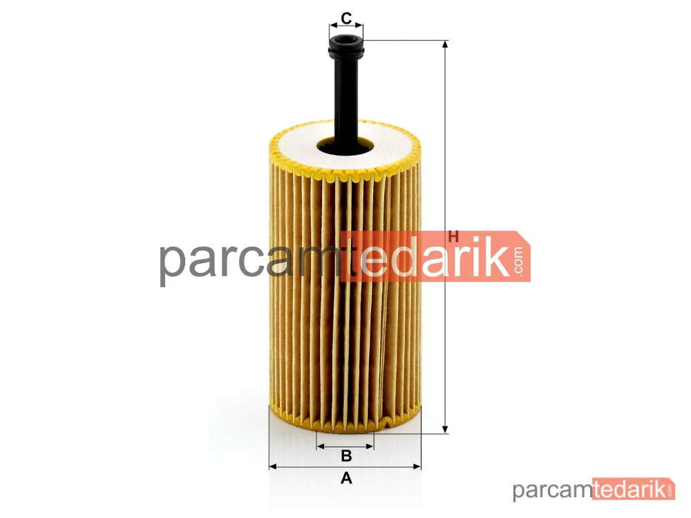 MANN FILTER HU612X | Yağ Filtresi — Peugeot 106 II 1.1 İ 96-04