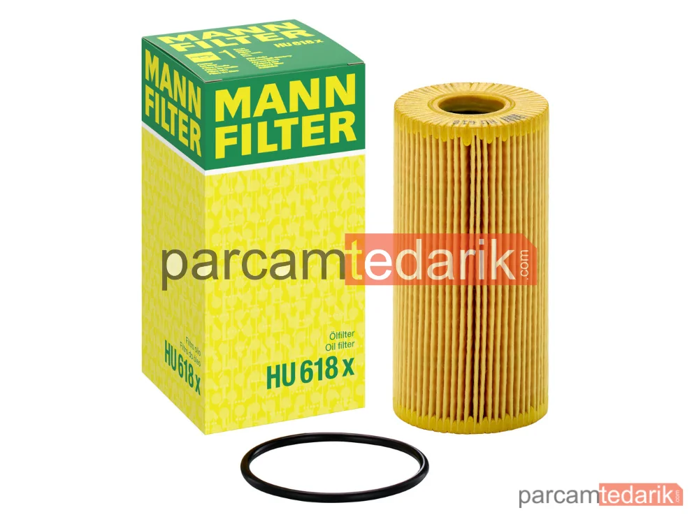 MANN FILTER HU618X | Yağ Filtresi — Renualt Laguna II 2.0 DCİ 05-07, Megane II 2.0 DCİ 05-08