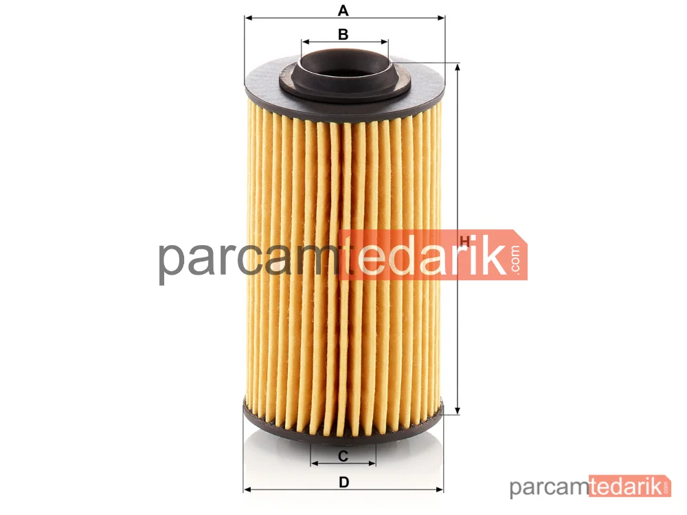 MANN FILTER HU69/3X | Yağ Filtresi — Alfa Romeo 159 3.2 JTS 08-11, 159 SW 3.2 JTS 08-11