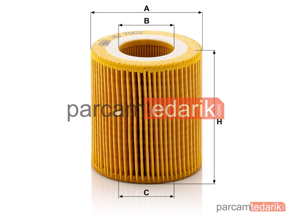 MANN FILTER HU7002Z | Yağ Filtresi — Ford Ranger 2.2 Tdci 11=>