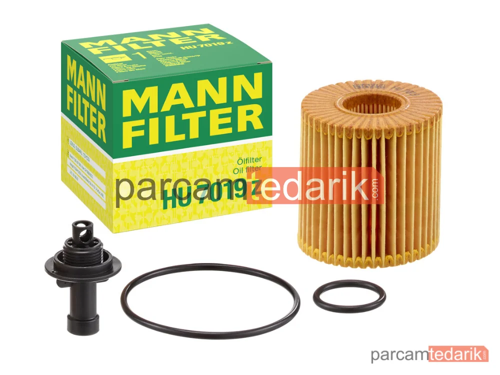 MANN FILTER HU7019Z | Yağ Filtresi — Toyota Corolla Sedan 1.4 D-4D 06-14