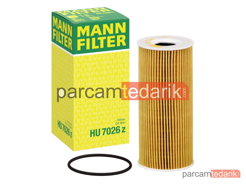 MANN FILTER HU7026Z | Yağ Filtresi — Porsche Cayman 2.7 13=>, S 3.4 13=>