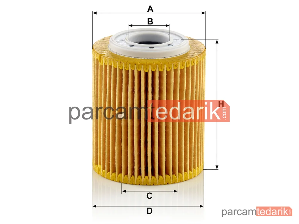 MANN FILTER HU7032Z | Yağ Filtresi — Peugeot 208 I 1.5 Bluehdi 18=>, 301 1.5 Bluehdi 18=>
