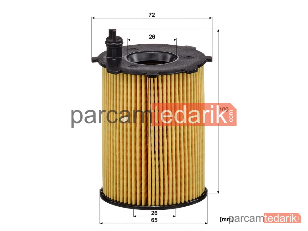 MANN FILTER HU7033Z | Yağ Filtresi — Citroen Berlingo 1.6 Bluehdi 14=>