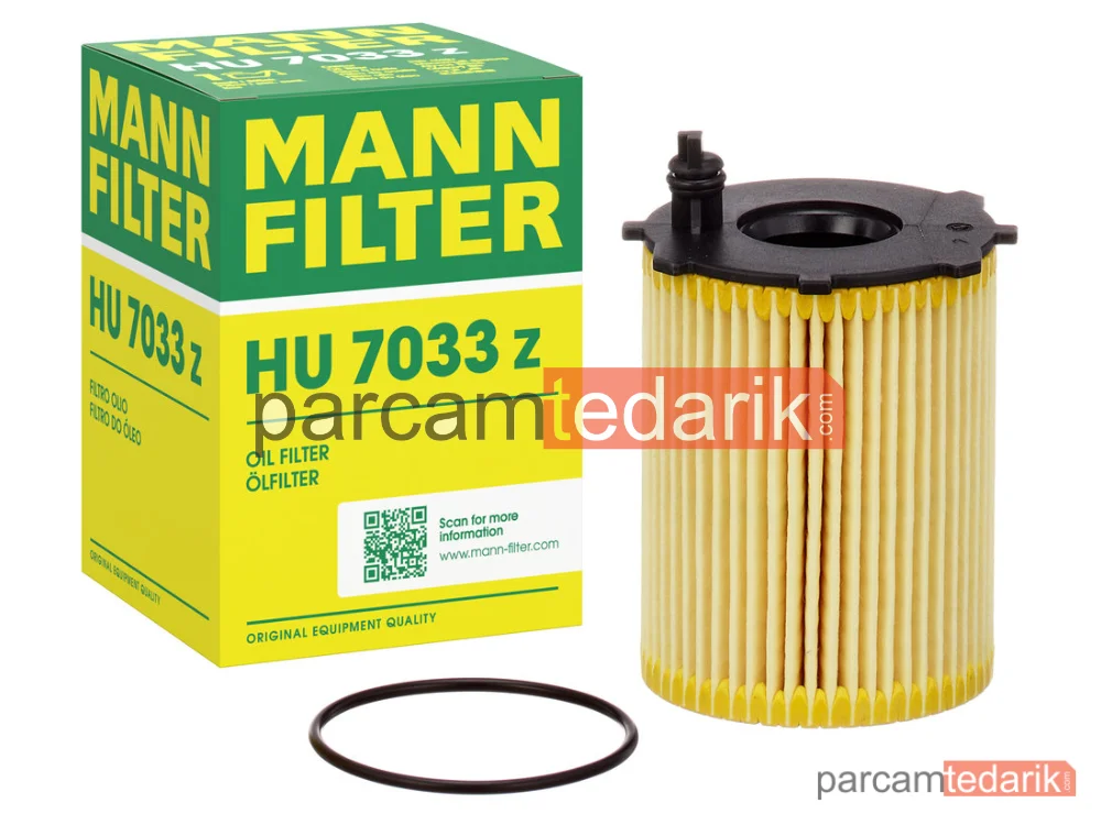 MANN FILTER HU7033Z | Yağ Filtresi — Citroen Berlingo 1.6 Bluehdi 14=>