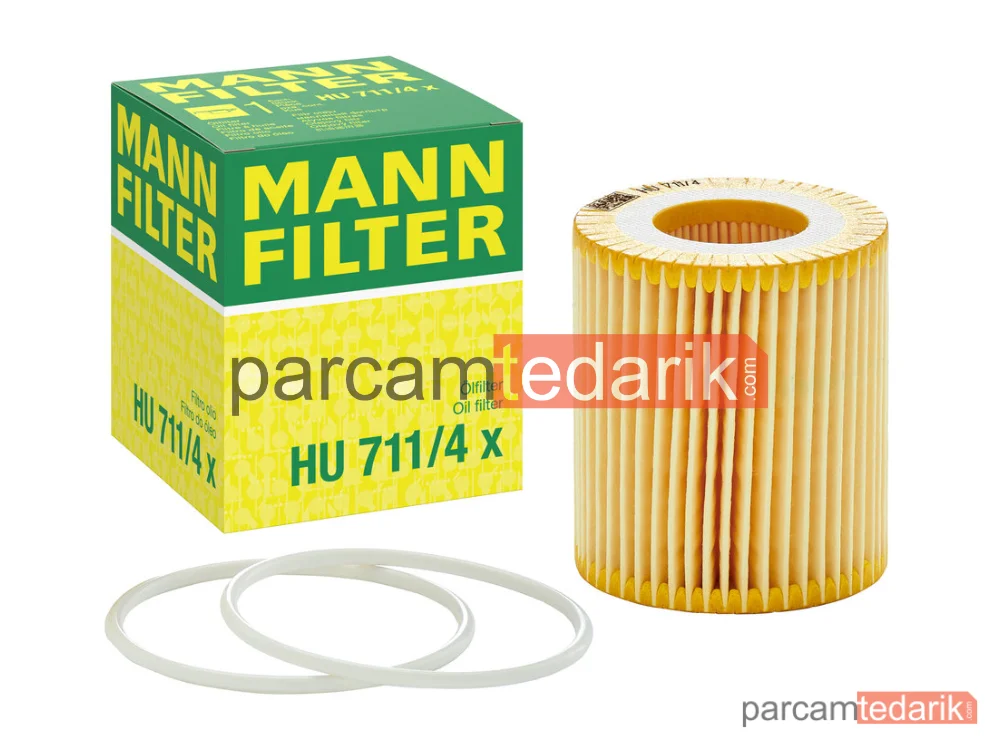 MANN FILTER HU711/4X | Yağ Filtresi — Opel Vectra C 1.9 Cdti 04-09