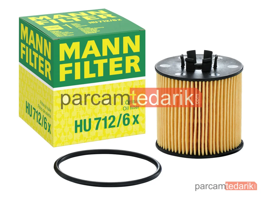 MANN FILTER HU712/6X | Yağ Filtresi — Volkswagen Jetta III 1.6 FSİ 05-10