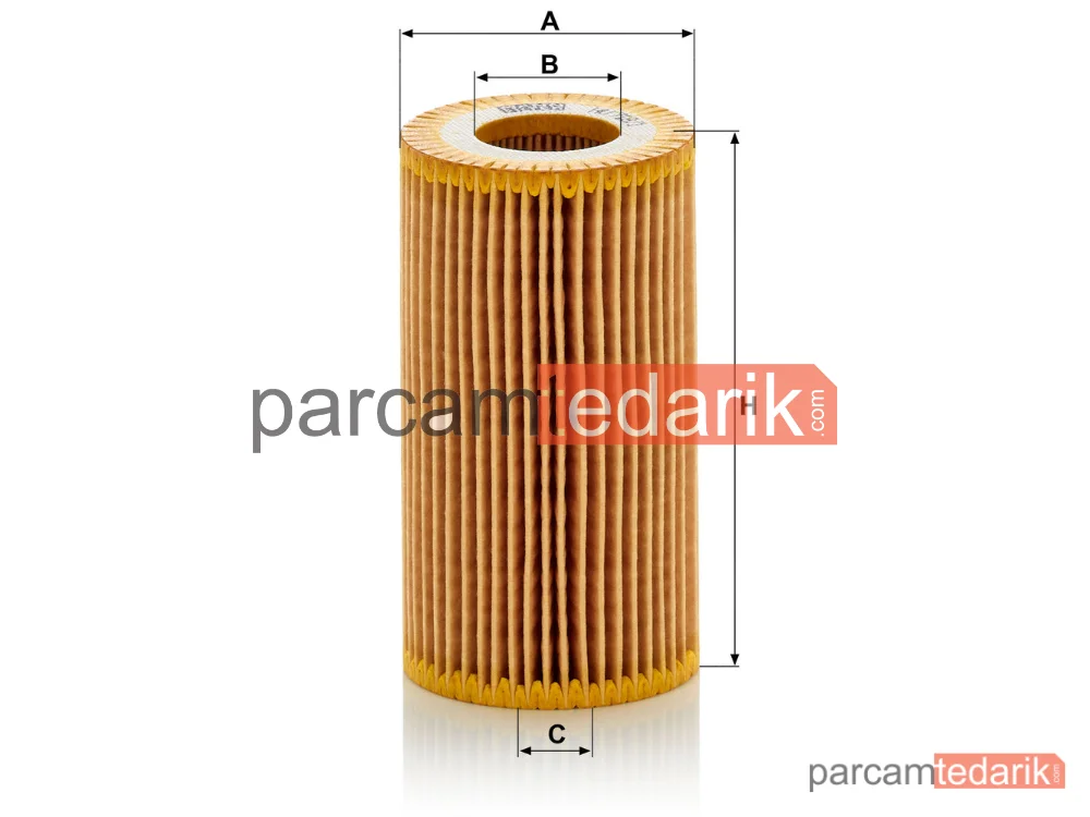 MANN FILTER HU718/1Z | Yağ Filtresi — Land Rover Freelander 2.0 TD4 4X4 00-06