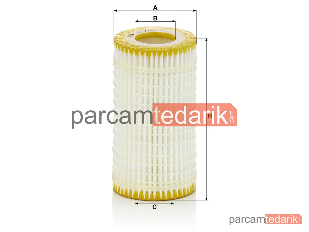 MANN FILTER HU718/5X | Yağ Filtresi — Mercedes-Benz M Serisi W163 98-05