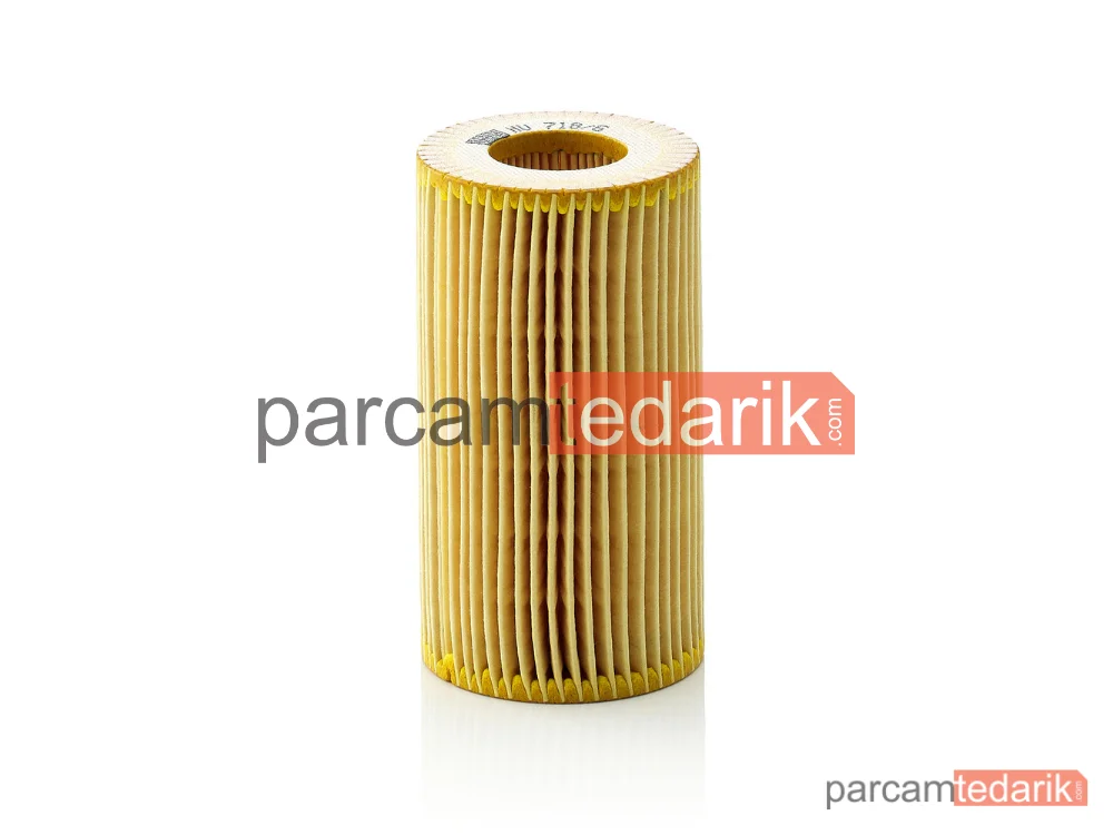 MANN FILTER HU718/6X | Yağ Filtresi — Honda Accord VII 2.2 İ-Ctdi 04-08