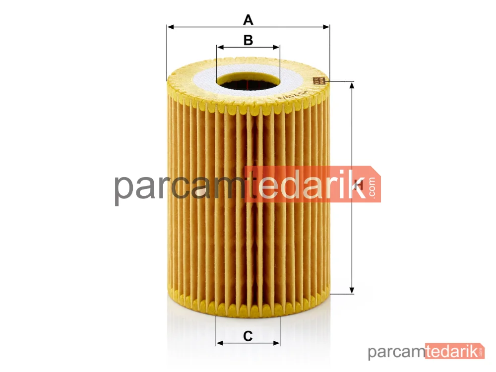MANN FILTER HU719/3X | Yağ Filtresi — Chevrolet Captiva 2.0 D 07=>, 2.0 D 4WD 06=>