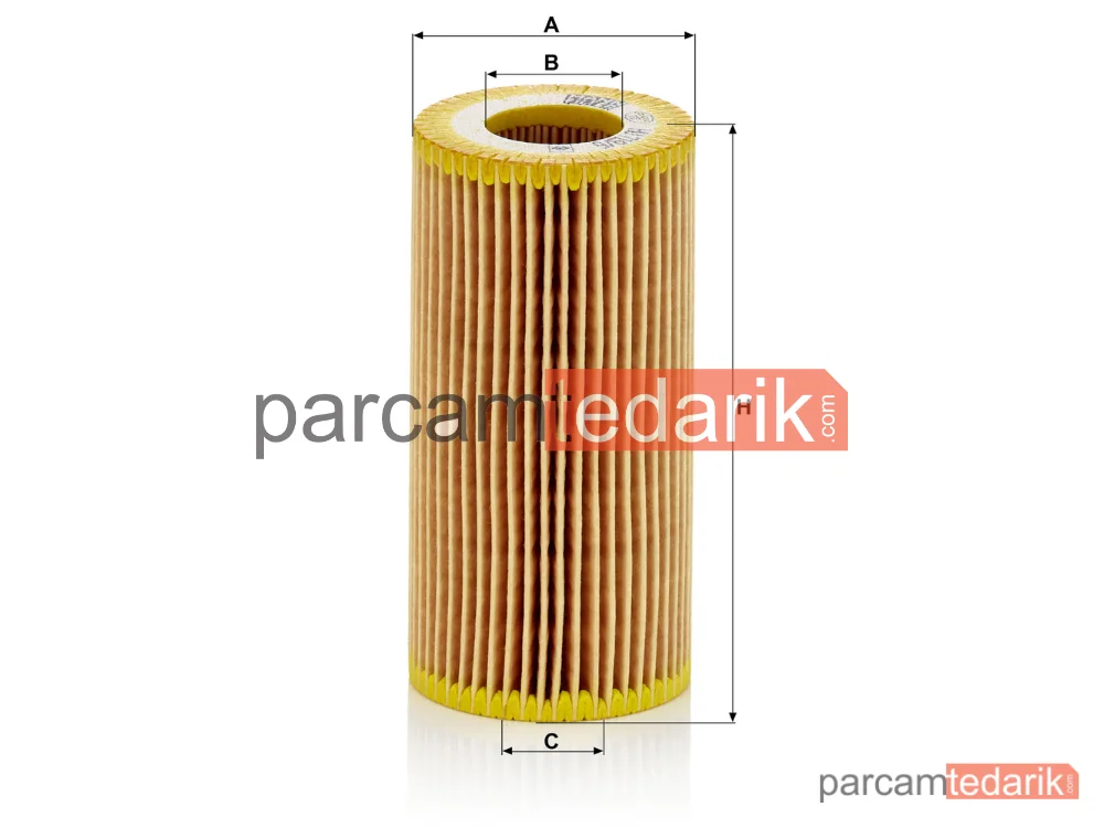 MANN FILTER HU719/6X | Yağ Filtresi — Seat Leon 2.0 Tfsi 05-11