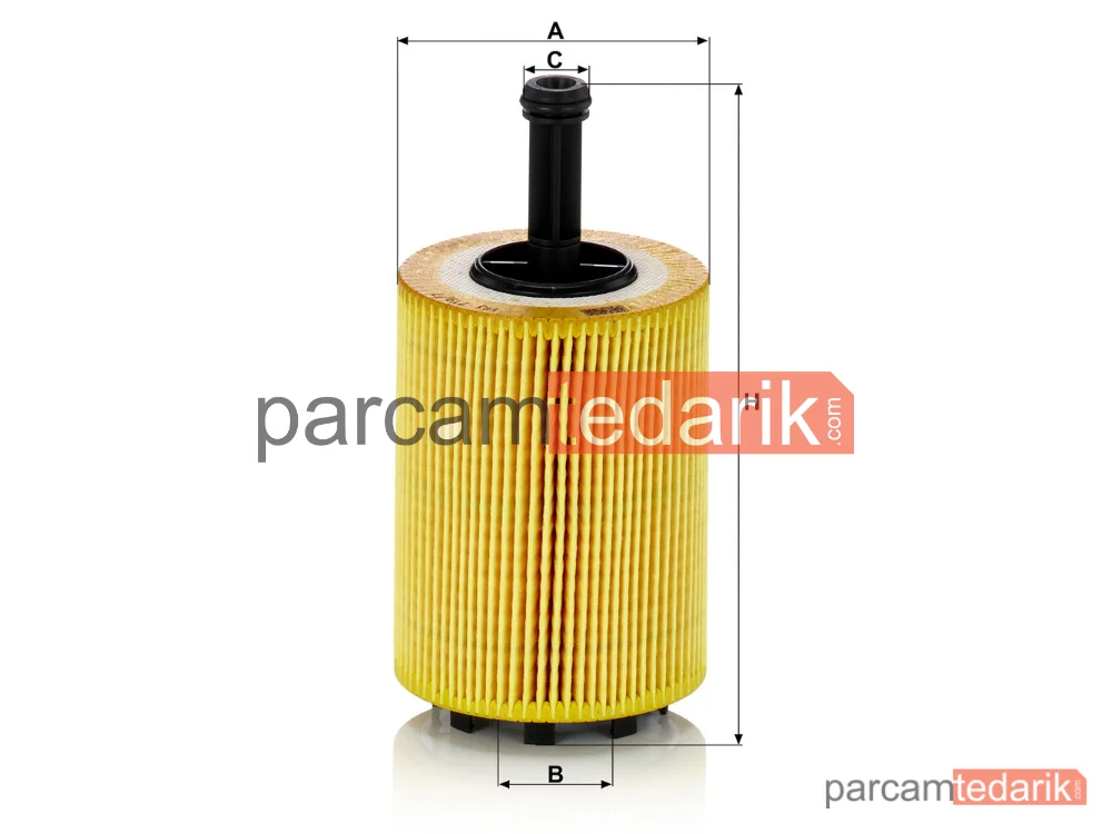 MANN FILTER HU719/7X | Yağ Filtresi — Volkswagen Caddy III MPV 1.9 TDİ 04-10, 2.0 TDİ 07-10