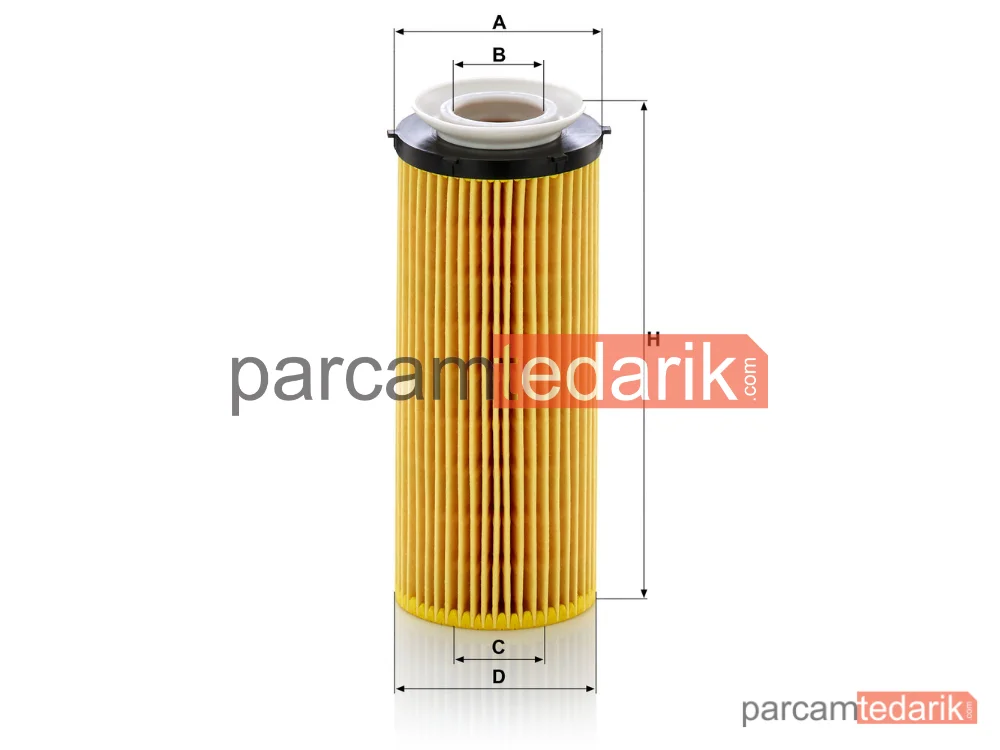MANN FILTER HU720/3X | Yağ Filtresi — BMW 5 GT F07 09-17