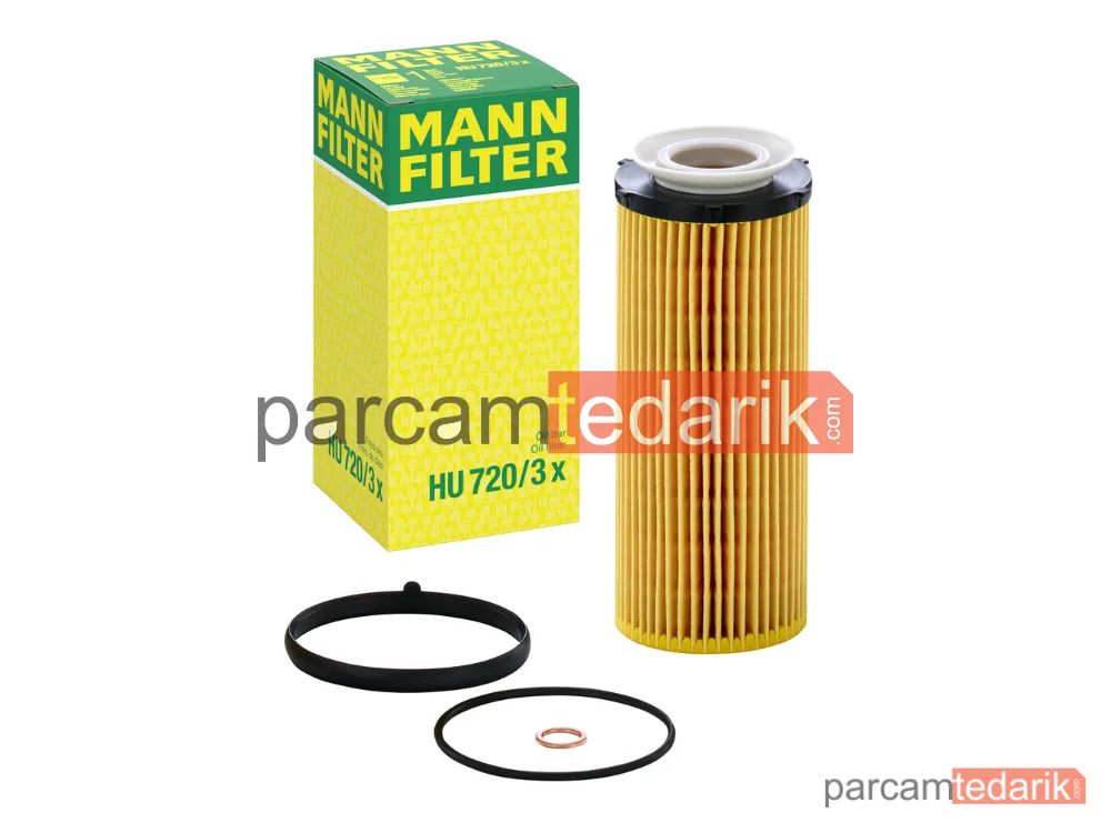 MANN FILTER HU720/3X | Yağ Filtresi — BMW 5 GT F07 09-17