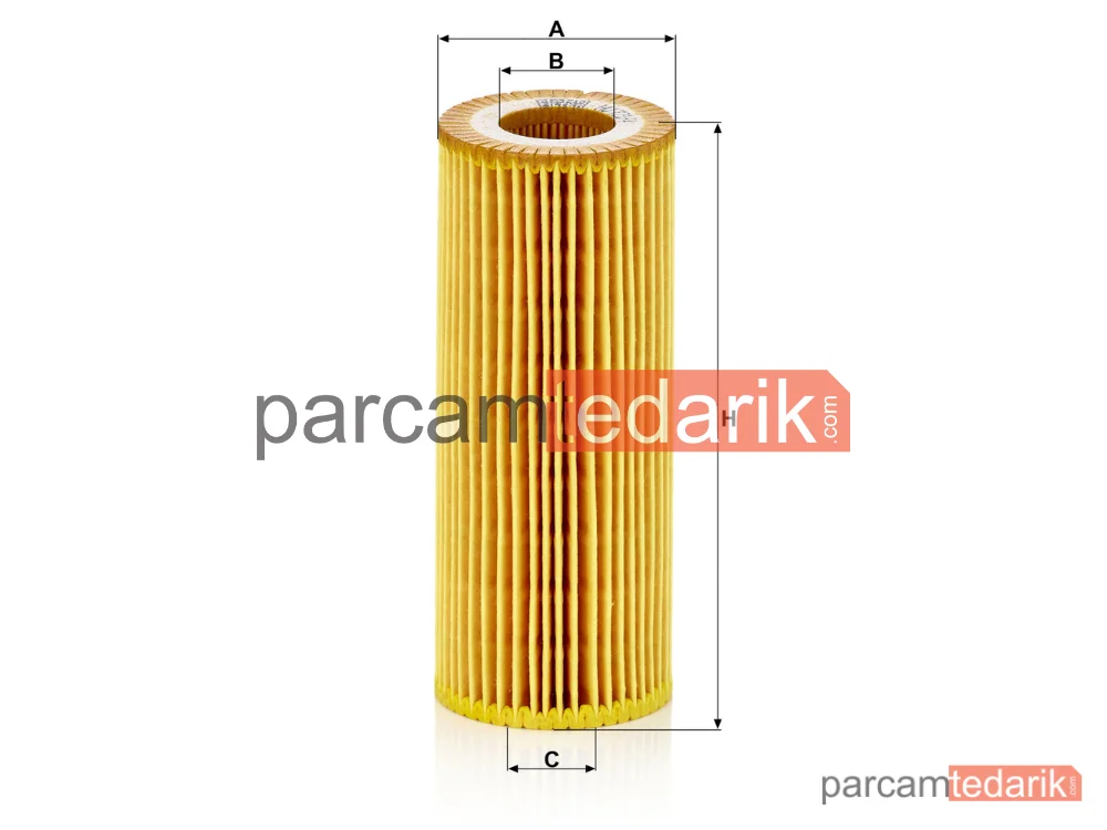 MANN FILTER HU721/4X | Yağ Filtresi — BMW 3 Serisi E46 330 D 02-05, E90 325 D 06-10, 330 D 05-08, 335 D 06-11