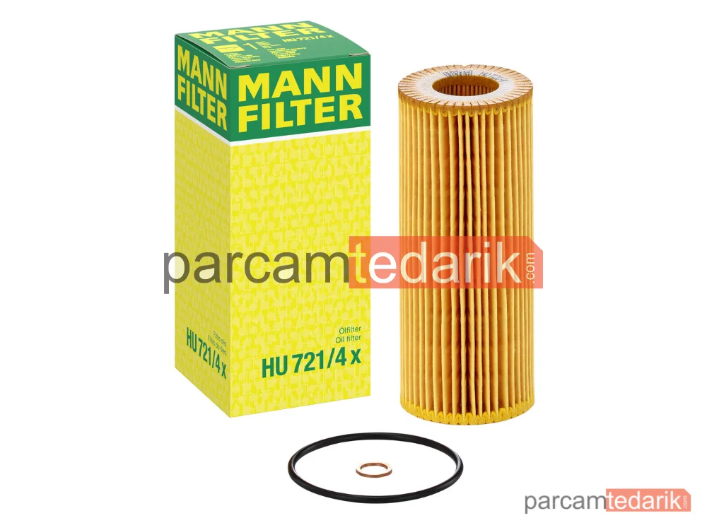 MANN FILTER HU721/4X | Yağ Filtresi — BMW 3 Serisi E46 330 D 02-05, E90 325 D 06-10, 330 D 05-08, 335 D 06-11