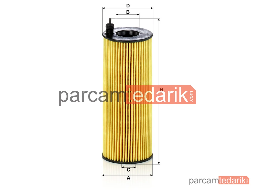 MANN FILTER HU721/5X | Yağ Filtresi — BMW 5 Serisi E60 05-09 5 Touring E61 05-10