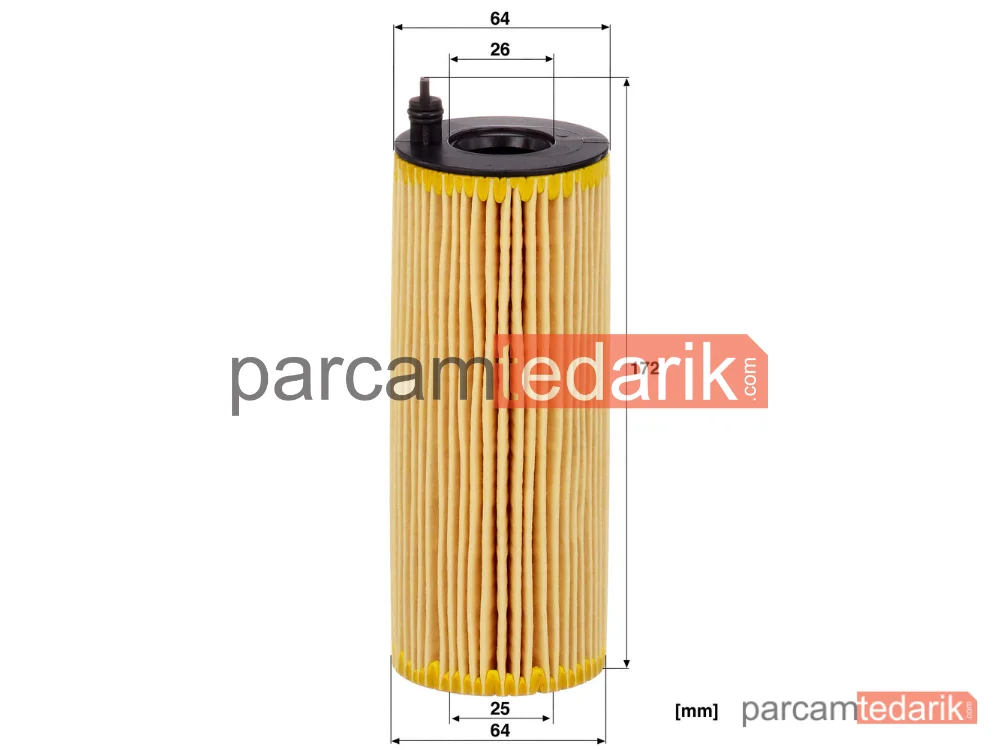 MANN FILTER HU721/5X | Yağ Filtresi — BMW 5 Serisi E60 05-09 5 Touring E61 05-10