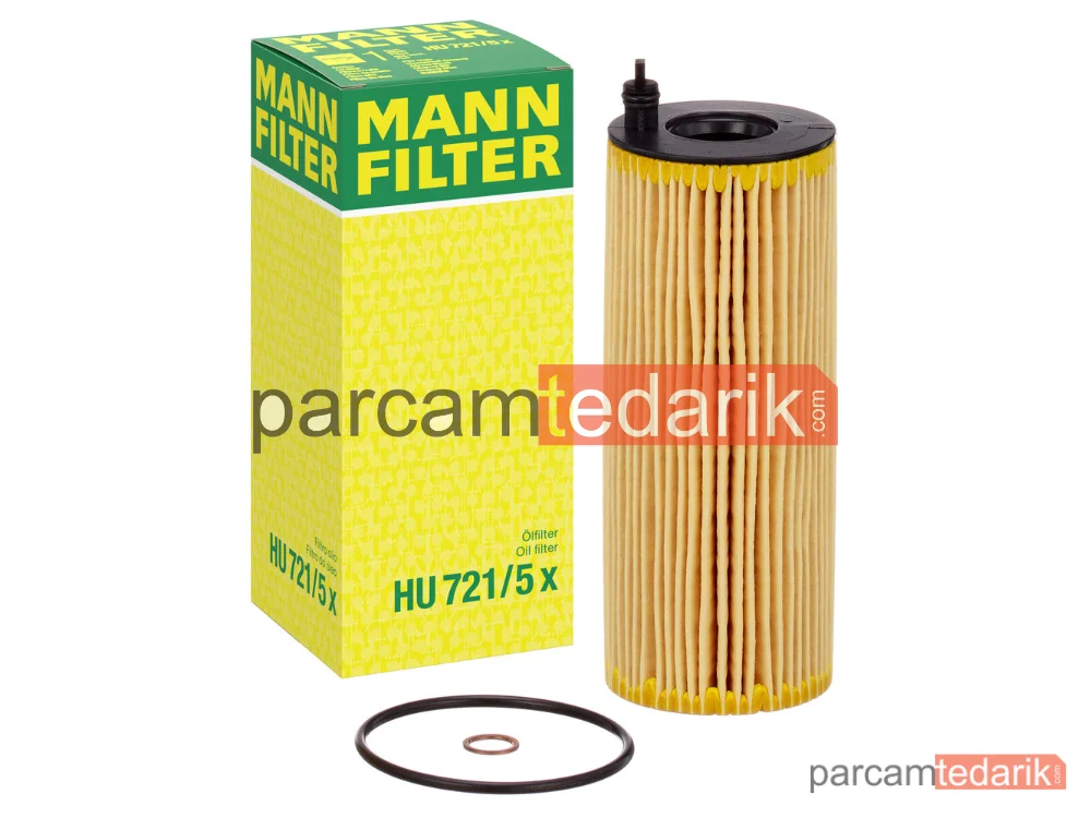 MANN FILTER HU721/5X | Yağ Filtresi — BMW 5 Serisi E60 05-09 5 Touring E61 05-10