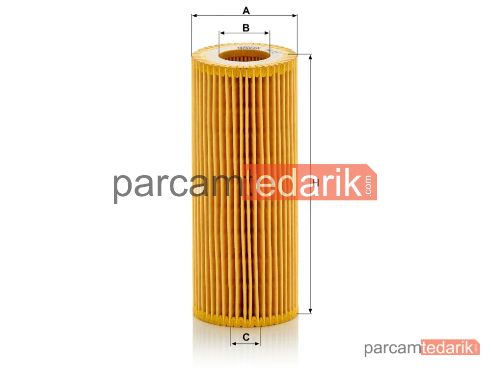 MANN FILTER HU722Y | Yağ Filtresi — Fiat Croma 2.4 D Multijet 05=>