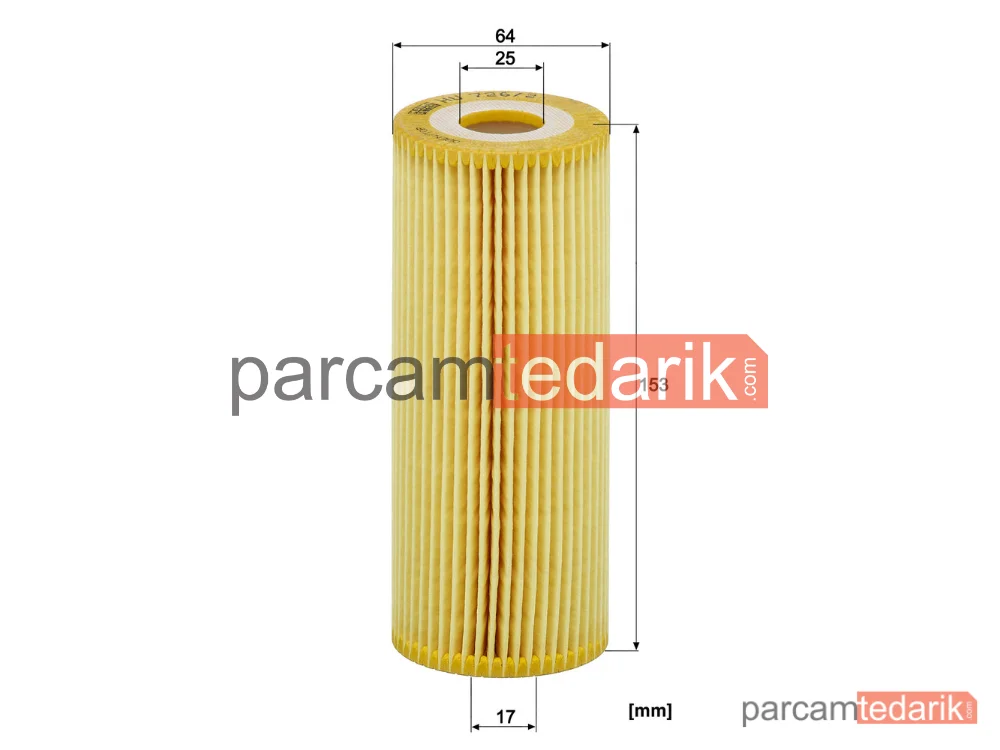 MANN FILTER HU726/2X | Yağ Filtresi — Volkswagen Bora 1.9 TDİ 98-05