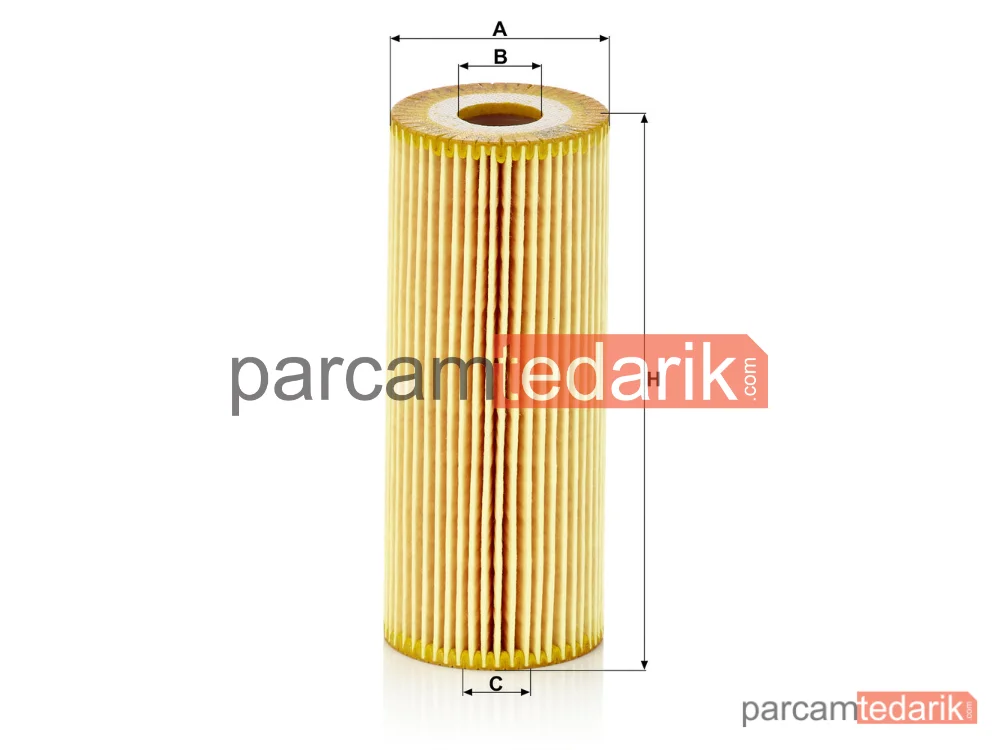 MANN FILTER HU726/2X | Yağ Filtresi — Volkswagen Bora 1.9 TDİ 98-05