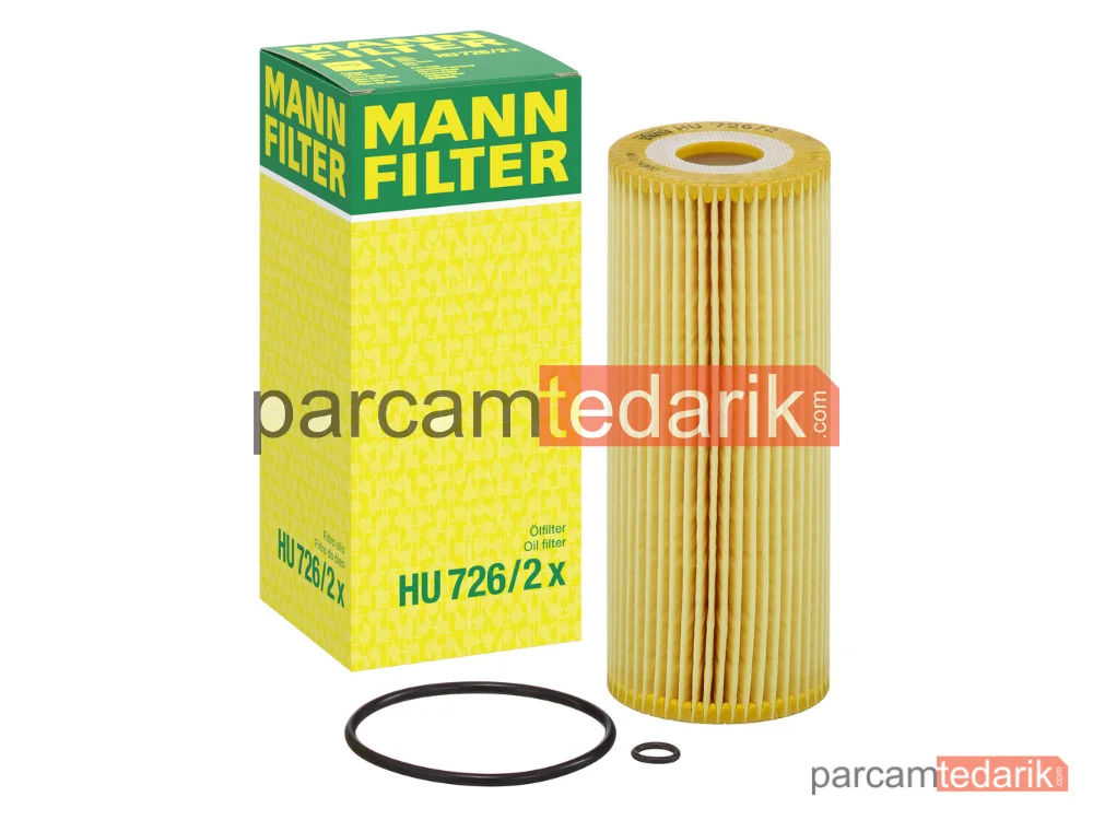 MANN FILTER HU726/2X | Yağ Filtresi — Volkswagen Bora 1.9 TDİ 98-05