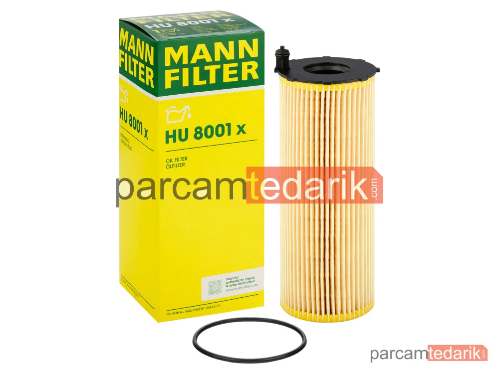 MANN FILTER HU8001X | Yağ Filtresi — Audi Allroad 2.5 TDİ Quattro 00-05