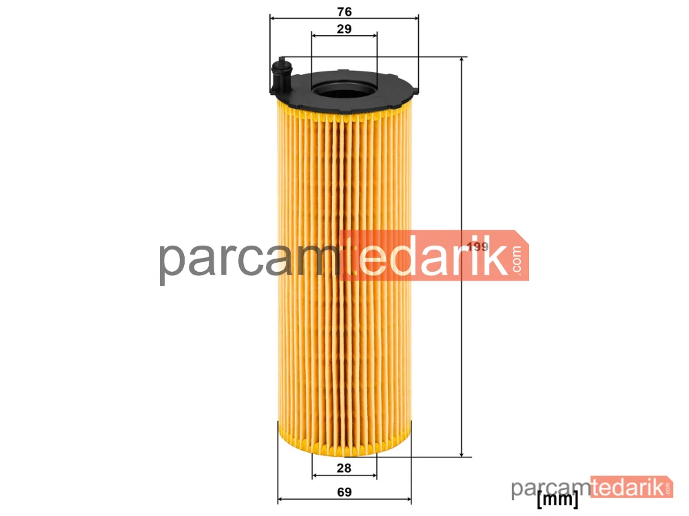 MANN FILTER HU8003X | Yağ Filtresi — Land Rover Range Rover III 3.6 D 4X4 06-12