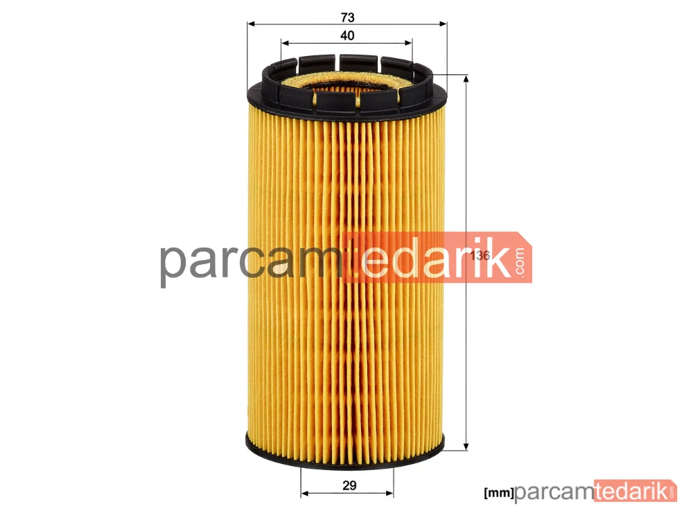 MANN FILTER HU8010Z | Yağ Filtresi — Bentley Continental Coupe 6.0 03-15