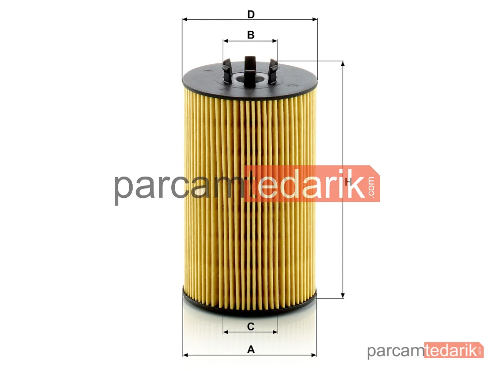MANN FILTER HU8012Z | Yağ Filtresi — Mercedes-Benz C Serisi W204 08-14