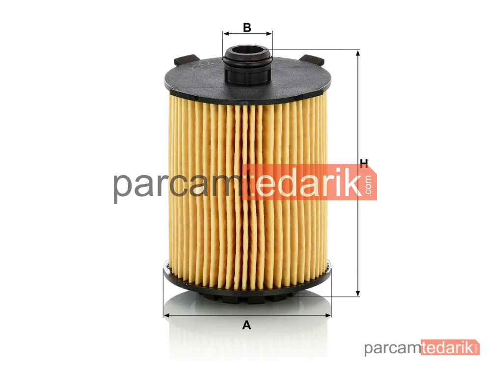 MANN FILTER HU8014Z | Yağ Filtresi — Volvo S60 II 2.0 D2 15-18, 2.0 D3 15-18, D4 13-15, 2.0 D4 15-18