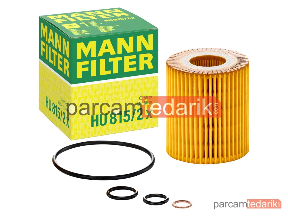 MANN FILTER HU815/2X | Yağ Filtresi — BMW3 Serisi E90 04-11, 3 Touring E91 05-12, 3 Coupe E92 07-13