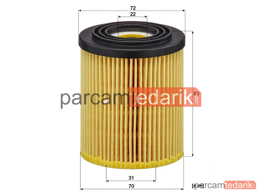 MANN FILTER HU816/2X | Yağ Filtresi — Mini Mini ONE 01-06, Cooper 01-06, Cooper S 02-06