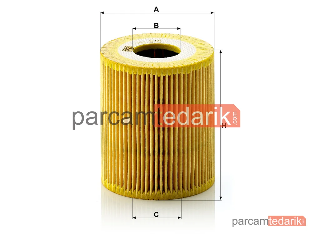 MANN FILTER HU818X | Yağ Filtresi — Land Rover Range Rover III 3.0 D 4X4 02-12