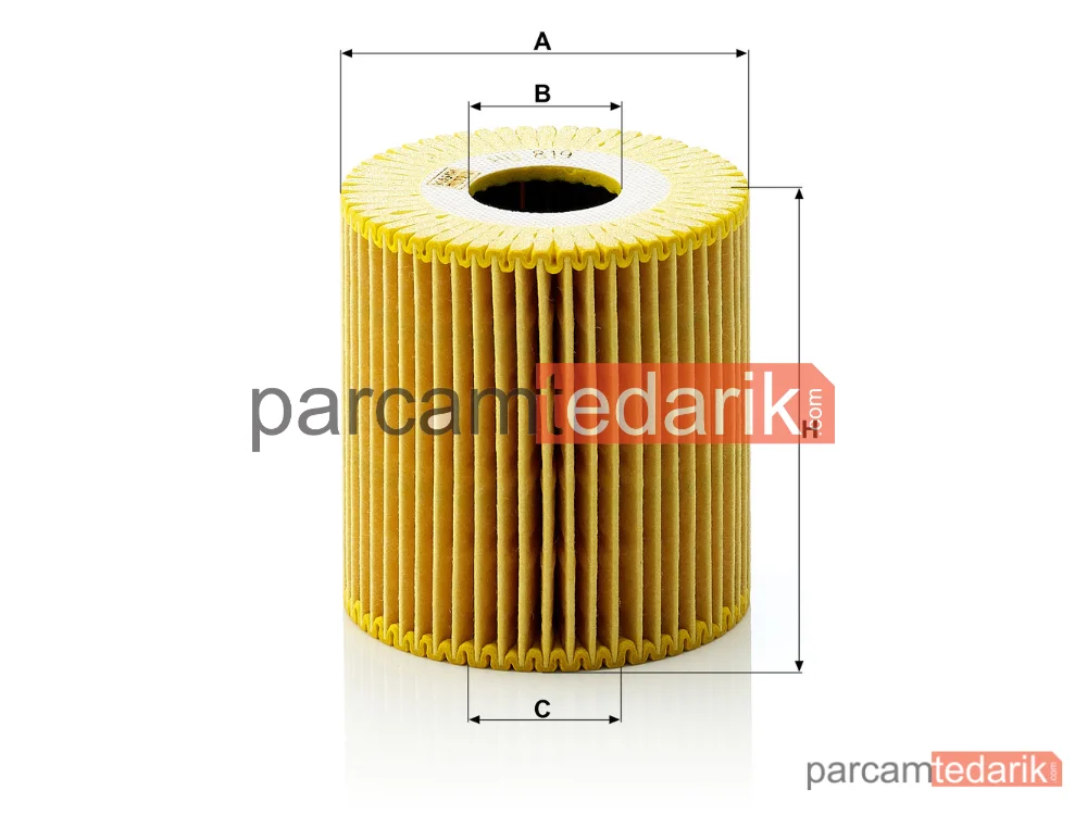 MANN FILTER HU819X | Yağ Filtresi — Volvo V40 SW 2.0 T 97-04