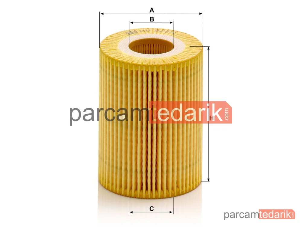 MANN FILTER HU820/1Y | Yağ Filtresi — Opel Meriva B MPV 1.7 Cdti 06-17