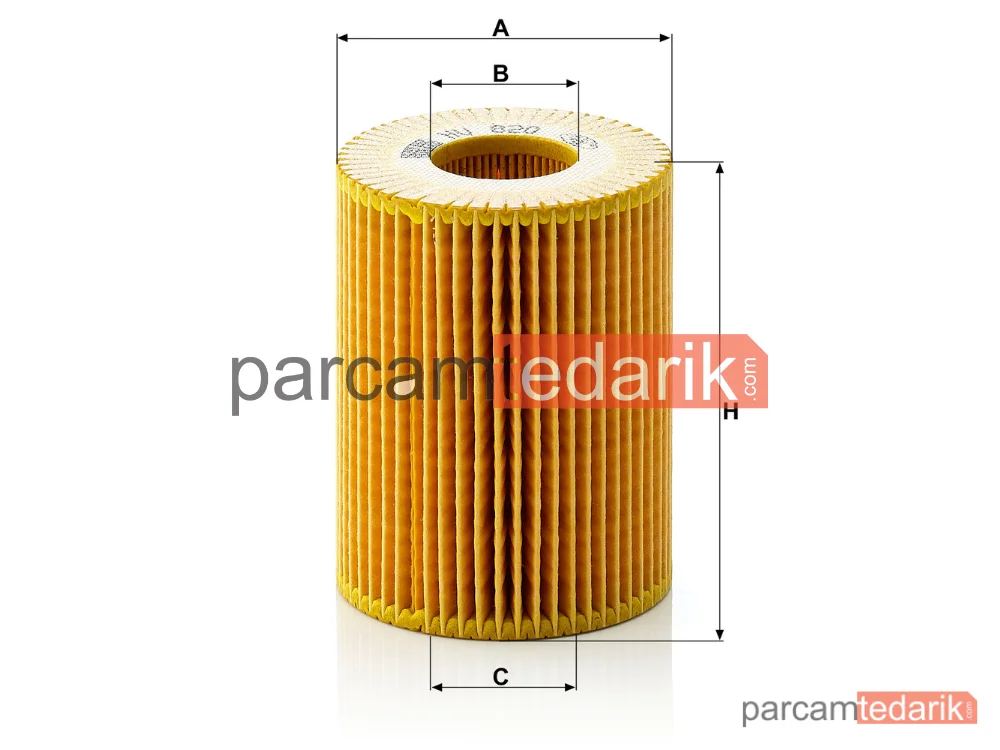 MANN FILTER HU820X | Yağ Filtresi — Opel Combo 1.7 DTİ 16V 01=>