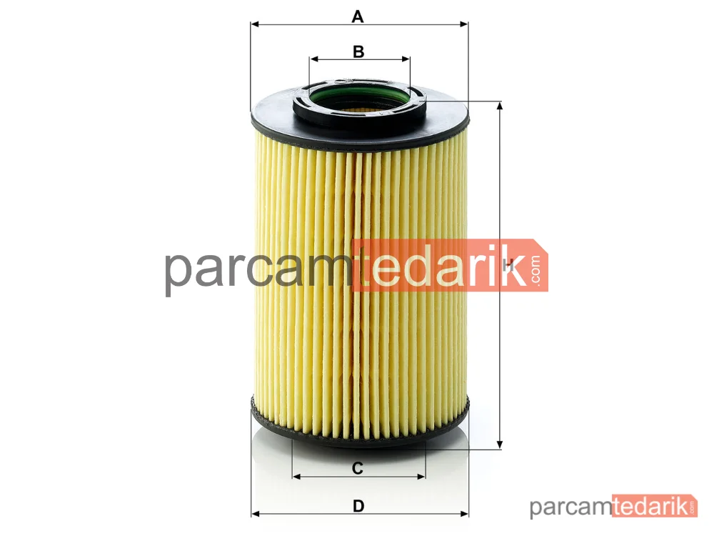 MANN FILTER HU822/5X | Yağ Filtresi — Kia Carens III MPV 2.0 Crdi 05=>