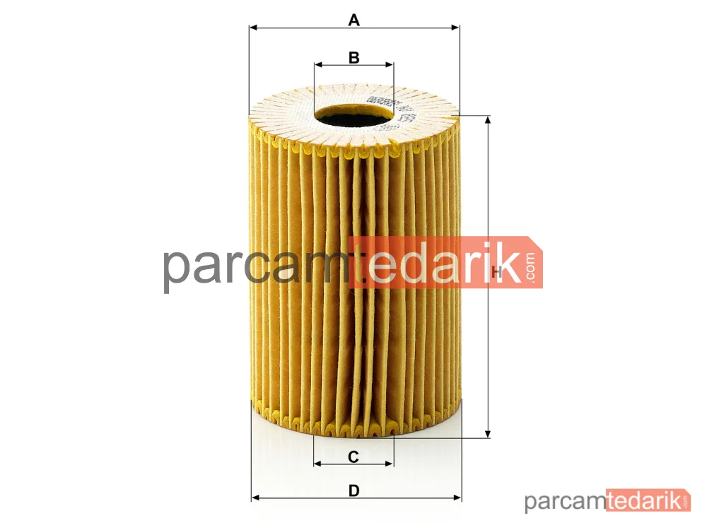 MANN FILTER HU825X | Yağ Filtresi — Renault Master II 3.0 DCİ 03=>, Renault Trucks Mascott 04-10