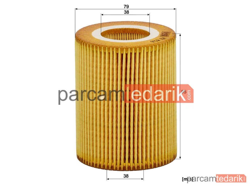 MANN FILTER HU826X | Yağ Filtresi — Jaguar XF 3.0 D 09-15