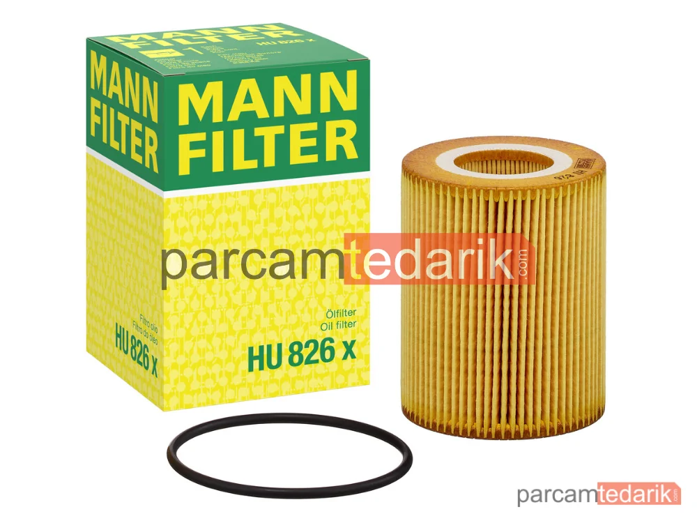 MANN FILTER HU826X | Yağ Filtresi — Jaguar XF 3.0 D 09-15